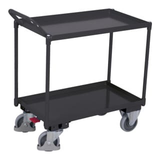 Cordes Tischwagen Mit 2 Ladeflächen Ral 7016