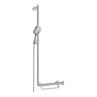 hansgrohe Brause-Set Raindance Select S 3jet, li, Mindestfließdruck 1 bar, chrom