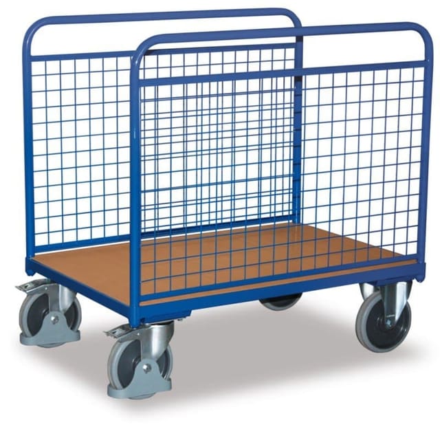 VARIOfit Seitenbügelwagen mit Drahtwänden 1.060 x 640 mm