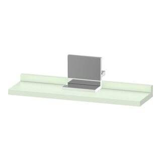 Duravit Spiegel-Ablage Sivida 45x65x3,6cm, grün Matt, montiert, chrom