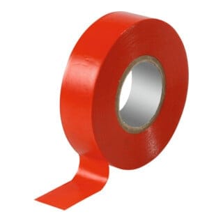 3M Deutschland Vinyl Elektro-Isolierband 15 mm x 10 m, rot TemFlex 1500 15x10rt