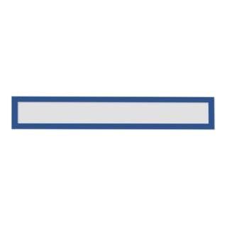 Magnetoplan magnetofix-Magnetrahmen Topsign, 5 Stück, blau, A5 quer/A4 hoch 232 x 52 mm