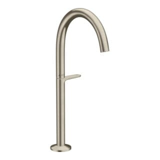 hansgrohe Waschtisch-Einhebelmischer Sel. 260 Axor One A 165mm, f AWT, m Pus-Op-Abl, brush. ni.