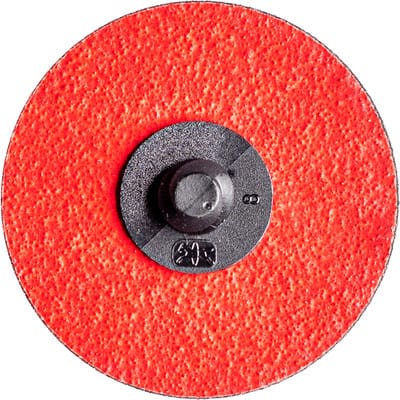 PFERD TOOLS COMBIDISC Keramikkorn Mini-Fiberscheibe CDFR Ø 38 mm CO-COOL120 für rückseitiges Schleifen