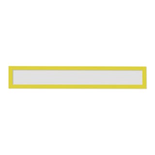 Magnetoplan magnetofix-Magnetrahmen Topsign, 5 Stück, gelb, A5 quer/A4 hoch 232 x 52 mm