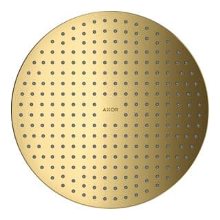 hansgrohe Kopfbrause 300 2jet Axor De., UP-Inst., polished gold optic