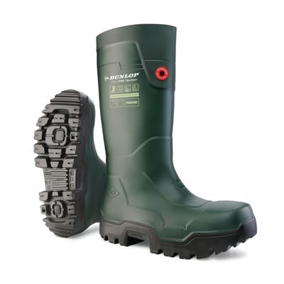 Dunlop FieldPro Thermo + Green, CI CR SR F0 LG, S5L, Gr. 37 Purofort