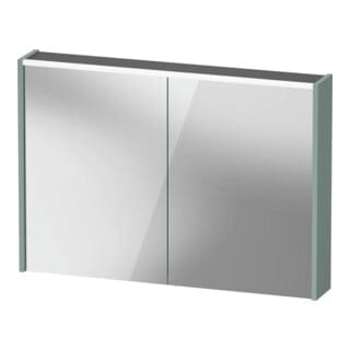 Duravit LED-Spiegel D-Code 2.0 m Steckd. 2 T, Lichtf o, 100x70x14,8cm, fjordg ma