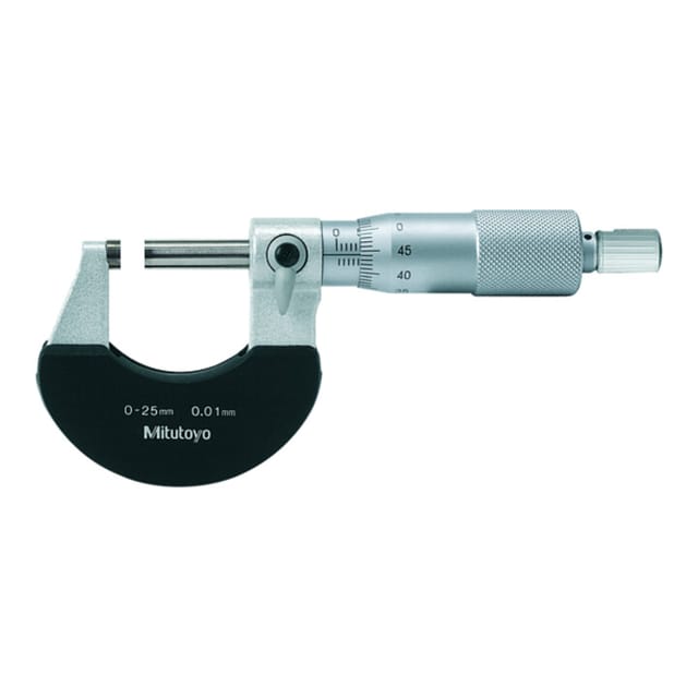 Mitutoyo Bügelmessschraube mit therm. Isolierung 0-25mm