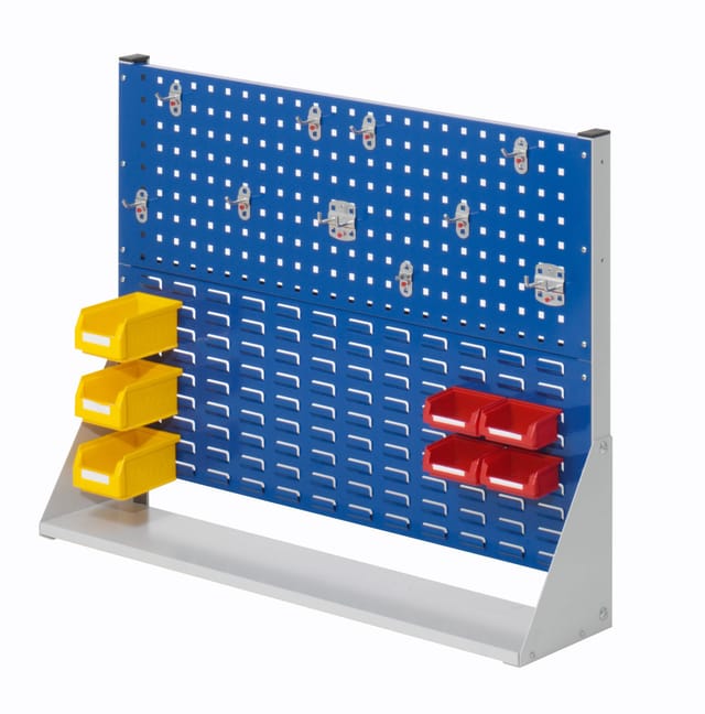 Kappes Stellwand RasterPlan Gr. 2 einseitig RAL 7035/5010 mit Ausstattung