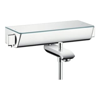 hansgrohe Wannen-Thermostat Ecostat Select AP, 2 Verbr., Ausladung 193mm, chrom