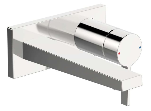 Hansa Fertigmontageset HANSALOFT UP-Waschtisch-Einhebelmischer, Ausladung 197mm, chrom