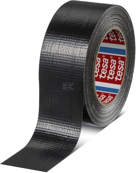 tesa Duct Tape 4615 50x50 schwarz recycled