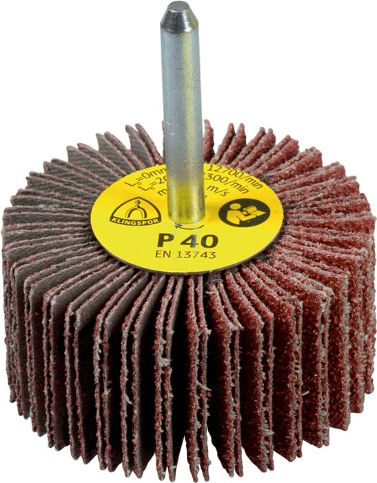 Klingspor Kleinschleifmop KM 613, LxBxH 50X30X6, Korn 100