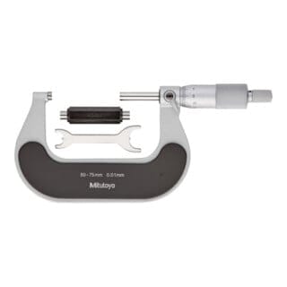 Mitutoyo Bügelmessschraube mit therm. Isolierung 50-75mm