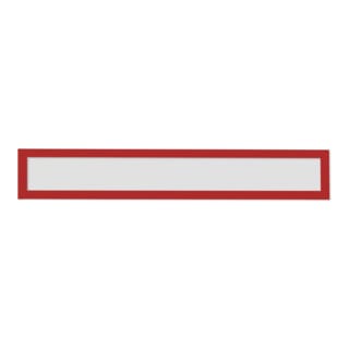 Magnetoplan magnetofix-Magnetrahmen Topsign, 5 Stück, rot, A5 quer/A4 hoch 232 x 52 mm
