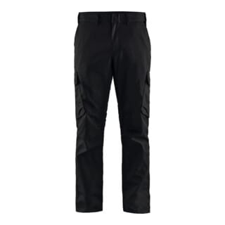 BLAKLÄDER Bundhose Industrie Stretch, schwarz / dunkelgrau, Konfektionsgröße DE: 26