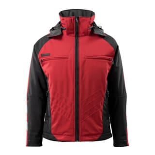 Mascot Darmstadt Winterjacke Größe S, rot/schwarz