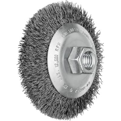 PFERD TOOLS Kegelbürste ungezopft KBU Ø 100x10mm M14 Stahl-Draht-Ø 0,35 mm Winkelschleifer (1)