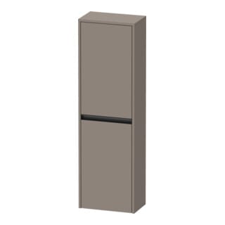 Duravit Halbhochschrank Ketho.2 40x24x132cm, 2 Tür., Anschl li, bas. ma