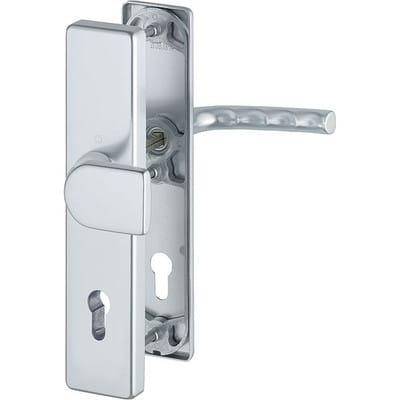 Hoppe - Schutzgarnitur Birm.78G/2222A/2440/1117 Alu.F1 92mm 67-72mm