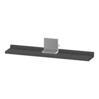 Duravit Spiegel-Ablage Sivida 65x65x3,6cm, graph Matt, montiert, chrom