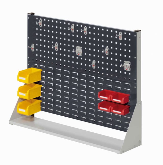 Kappes Stellwand RasterPlan Gr. 2 einseitig RAL 7035/7016 mit Ausstattung