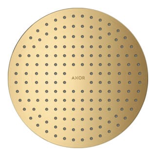 hansgrohe Kopfbrause 250 1jet Axor De., UP-Installation, brushed gold optic