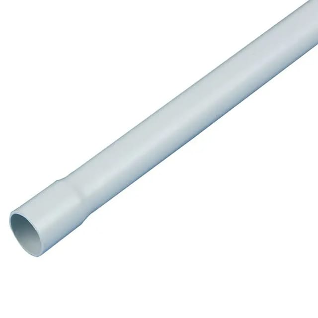Rev Stangenrohr pvc, 2 m en 20 mm, grau