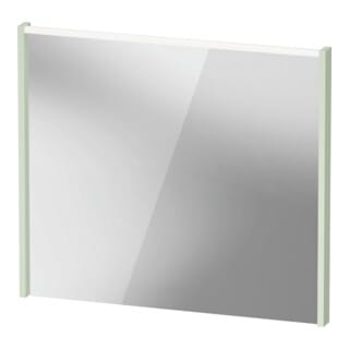 Duravit LED-Spiegel D-Code 2.0 80x70x5cm, 6 W, grün ma, Lichtfeld oben
