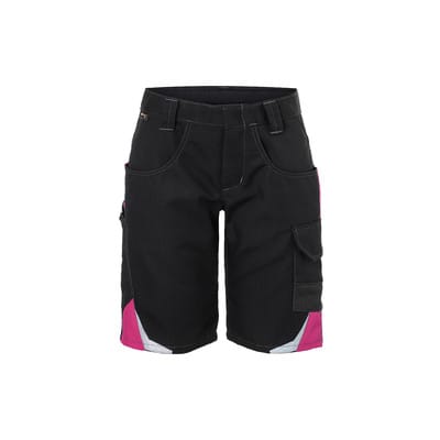 Kübler Kindershorts KIDZ schwarz/pink Form 2724 Größe 158-164