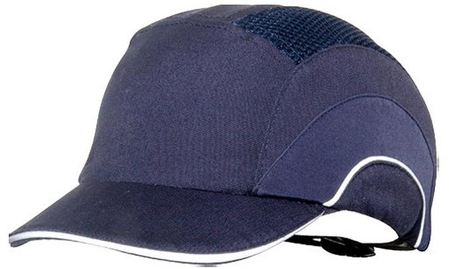 JSP Anstoßkappe, 7cm Schirm, marine