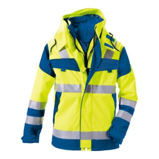 ROFA Multinorm-Parker MULTI NINE, gelb / kornblau, Konfektionsgröße 60/62