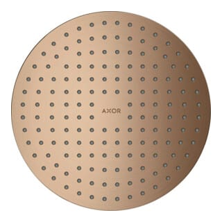 hansgrohe Kopfbrause 250 1jet Axor Decke, UP-Installation, brushed red gold