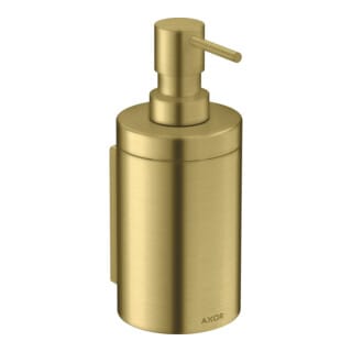 hansgrohe Lotionspender Axor Uni. Circular d= 76x182mm, Wandmontage, brushed brass