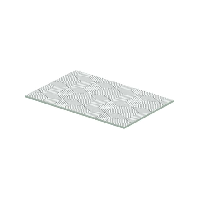 Duravit Glaseinleger DuraSquare 57x31cm, Sicherheitsglas, Cubic line
