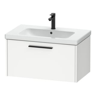 Duravit Waschtischunterschrank D-Code 78,4x40x46cm, 1 Ausz., we. ma, Gr. sw