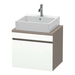 Duravit Waschtischunterschrank Com DuraStyle 60x47,8cm, we. m/bas ma, f Kons, 1 Ausz.
