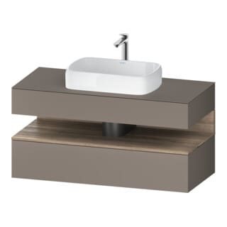 Duravit Waschtischunterschrank Qatego 120x55x60cm, E Ma/Ba m, Pl, 1 Schubkast.
