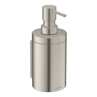 hansgrohe Lotionspender Axor Uni. Circular d 76x182mm, Wandmontage, Edelstahl-Optik