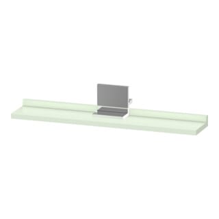 Duravit Spiegel-Ablage Sivida 65x65x3,6cm, grün Matt, montiert, chrom