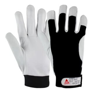Hase Arbeitshandschuhe Power Grip II Größe 7, Ziegennappaleder