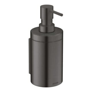 hansgrohe Lotionspender Axor Uni. Circular d 76x182mm, Wandmont., brush. bla chrome