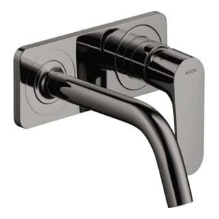 hansgrohe Fertigset Axor Citterio M UP-Waschtisch-Einhebelmischer, A 167mm, m Pl., pol. bla vc