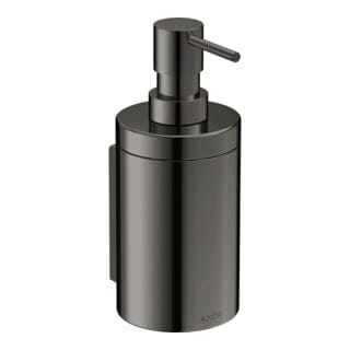 hansgrohe Lotionspender Axor Uni. Circular d 76x182mm, Wandmont., pol. black chrome