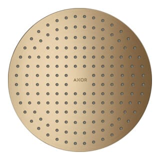 hansgrohe Kopfbrause 250 2jet Axor Decke, UP-Installation, brushed bronze