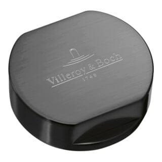 V&B Abdeckkappe rd, f Einzeldrehgriff, ES, anthracite