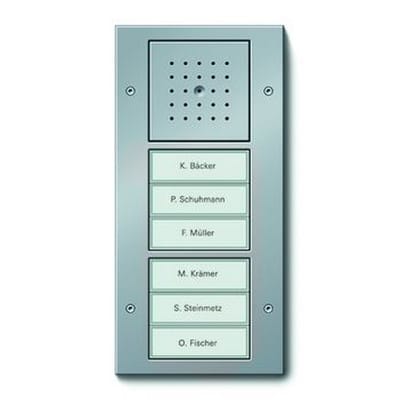 Gira Türstation AP 6fach reinweiß 126866