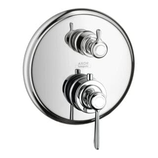 hansgrohe Fertigmontageset Axor Montreux UP-THM, m Ab- + Um-V, Hebel, brush. ni.