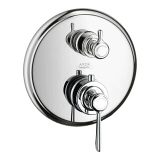 hansgrohe Fertigmontageset Axor Montreux UP-THM, m Absperrventil, Hebel, brush. ni.